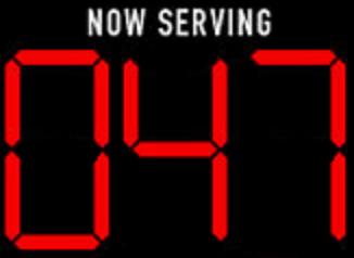 Now serving 047